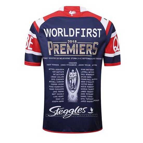 Sydney Roosters Rugby Jersey 2018 Commemorative